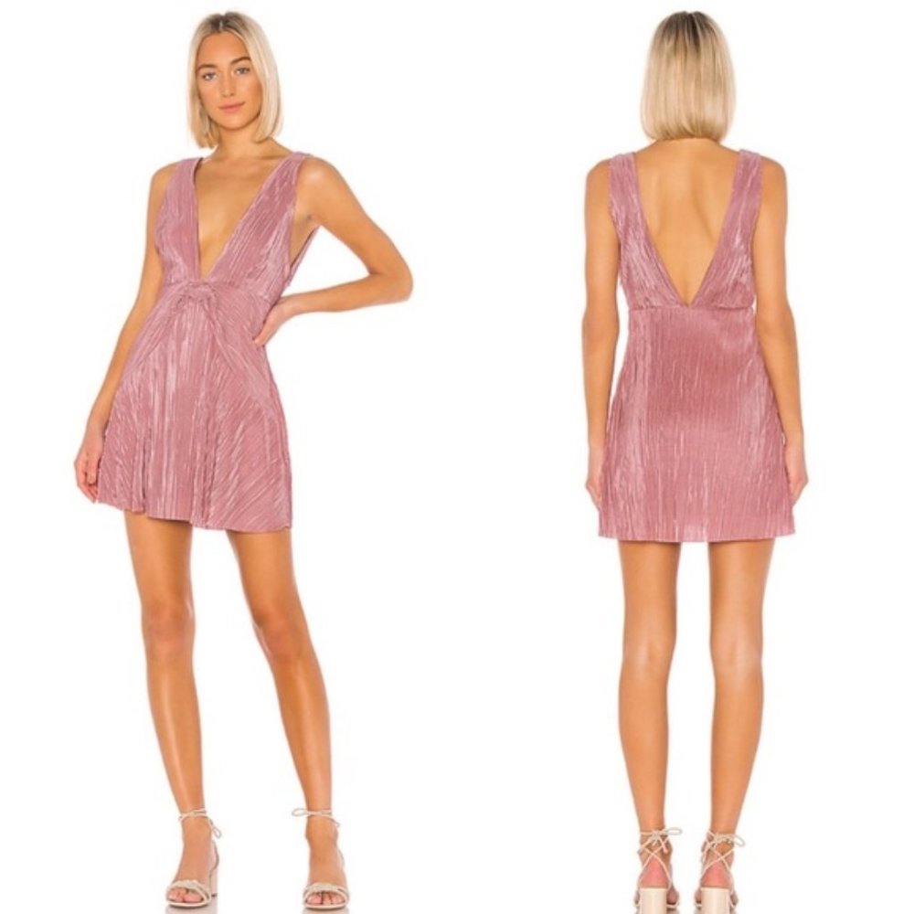 Free People Twist & Shout Pink Dress Size 2 NWT - Picture 5 of 8